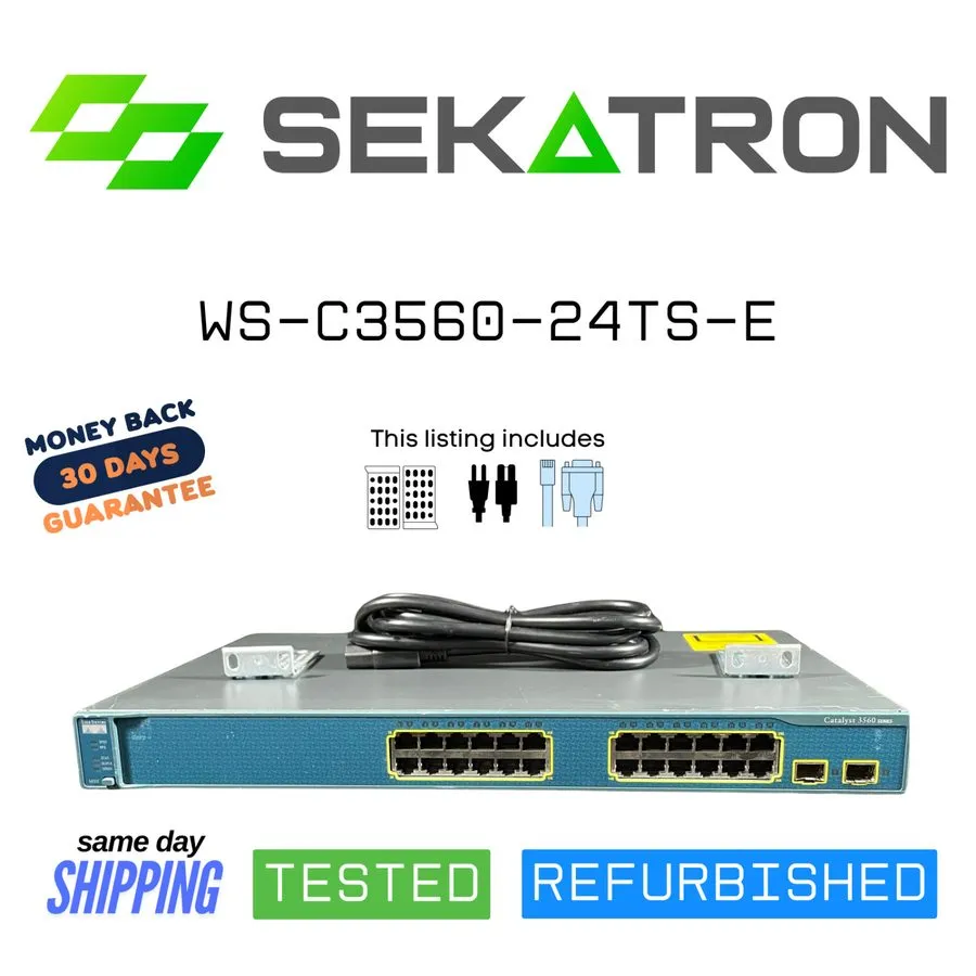 Коммутатор Cisco WS-C3560-24TS-E 24-Ports 10/100 Ethernet Switch