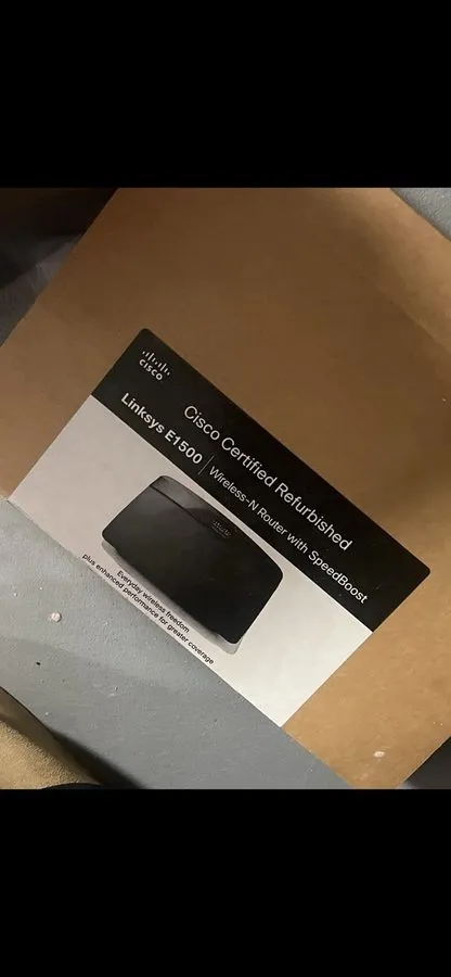Маршрутизатор Cisco Linksys E1500 Wireless-N Router w/ 4-Ports & Speed Boost Tec