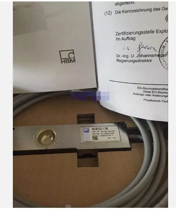 Тензодатчик HBM load cell HLCB1C3/1.76T