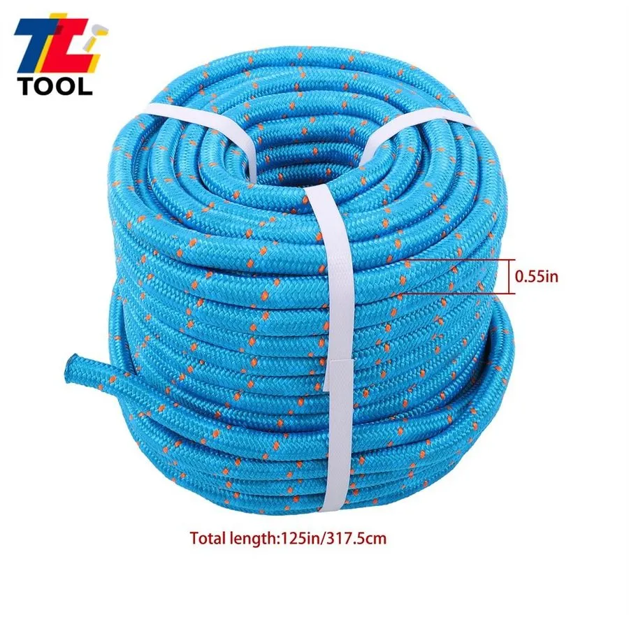 Складское оборудование 0.55in x 125ft Strong Arborist Rigging Double Braided Pol