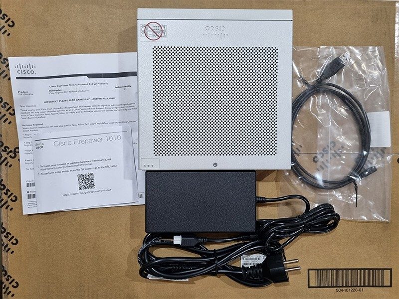 Межсетевой экран FPR1010E-NGFW-K9 1000 Series Non-POE Appliance, Desktop