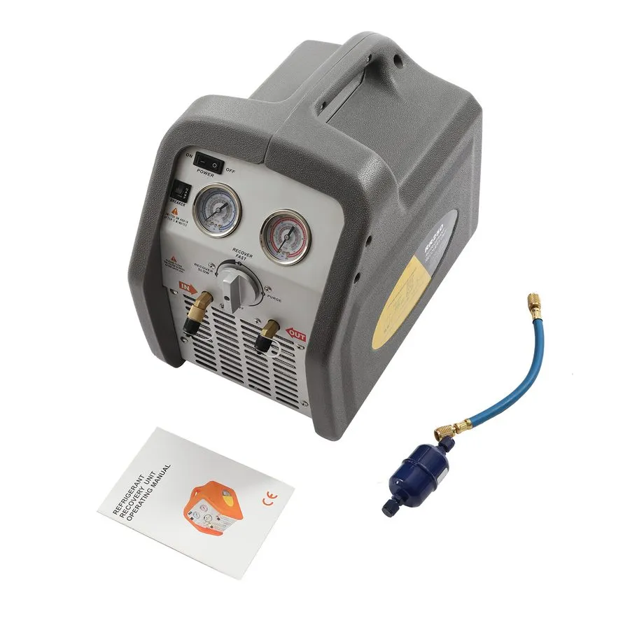 Станция обслуживания кондиционеров A/C Refrigerant Recovery Machine для hvac fre — фото лота 3