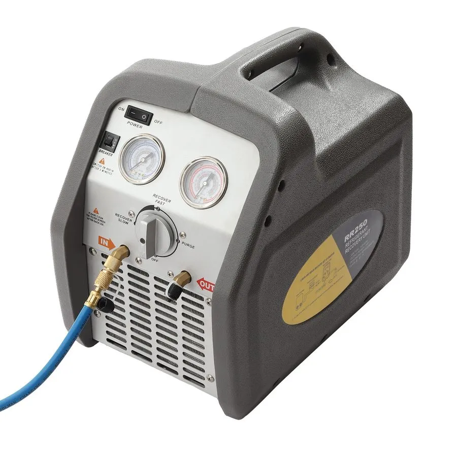 Станция обслуживания кондиционеров A/C Refrigerant Recovery Machine для hvac fre — фото лота 4