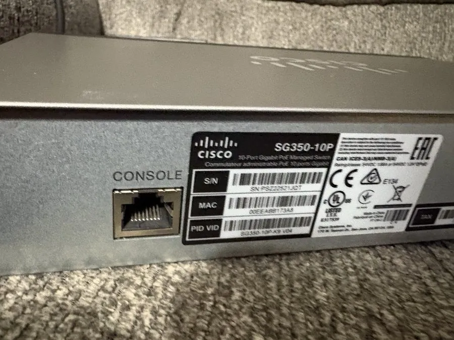Коммутатор Cisco WS-C3850-10p — фото лота 1