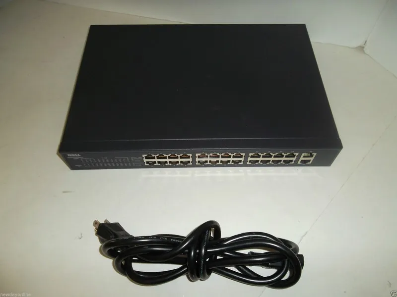 Коммутатор Dell PowerConnect 2324 24-Port Gigabit Rackmount Switch Unmanaged RJ-