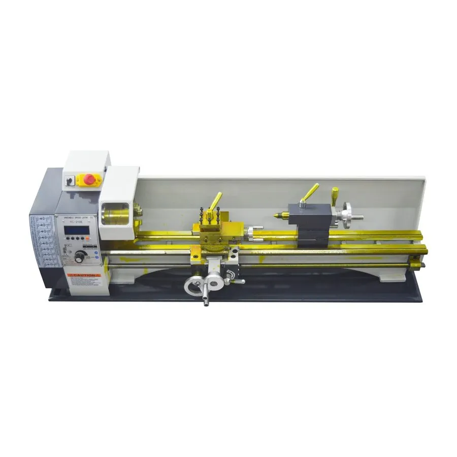 Оборудование ЧПУ RC-210E Metal Lathe with 4-Way Tool Post, Precision Turning & D