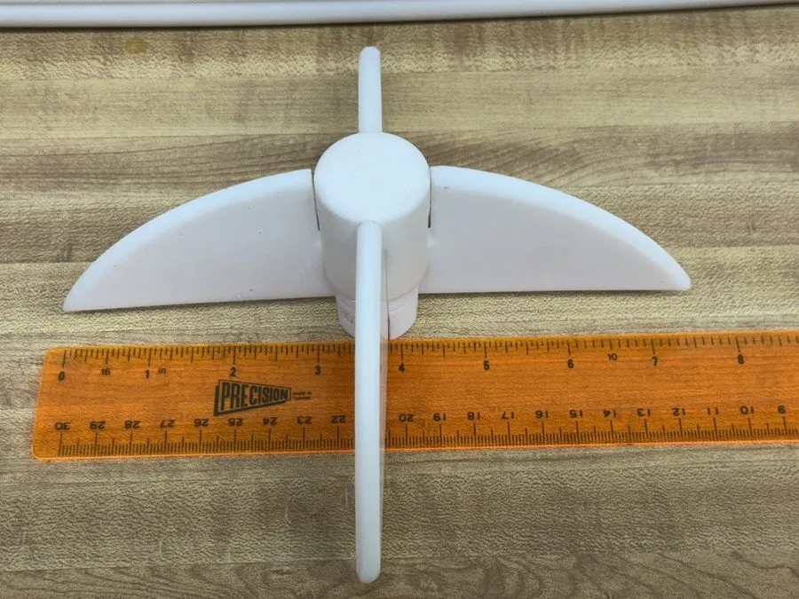 Конвейер PTFE 7.5" STIRRING Straight Rounded 4-BLADE Stirrer Agitator