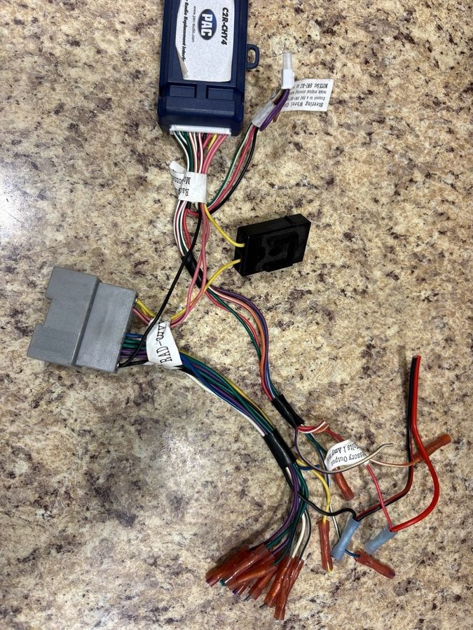 Жгут проводов PAC C2R-CHY4 Chrysler Radio Replacement Interface And Harness — фото лота 1