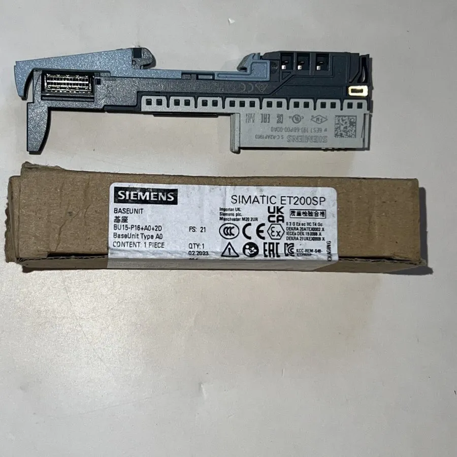 Модуль ввода-вывода SIEMENS 6ES7193-6BP00-0DA0. SIMATIC ET 200SP, Base Unit BU15
