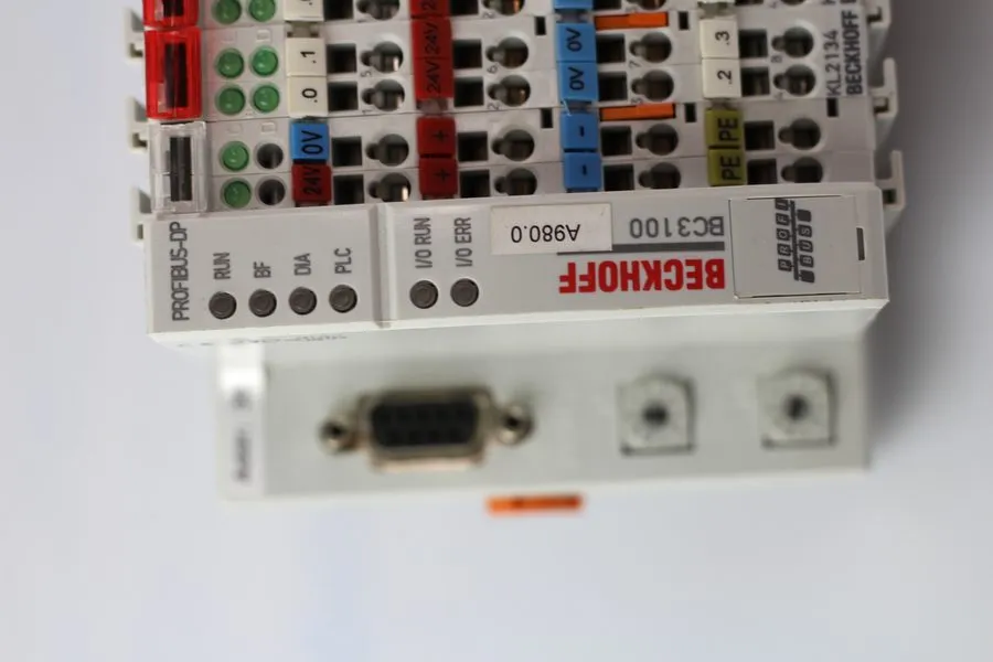 Модуль ввода-вывода Beckhoff BC3100 A980.0 PROFIBUS-DP KL2134,1114,9185,9010