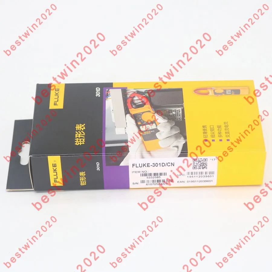 Тестер Fluke 301D DC Digital Clamp Meter Voltage Tester Multitester