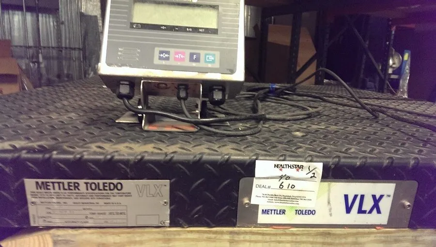 Весы Mettler Toledo Floor Scale VLX 610-40 — фото лота 1