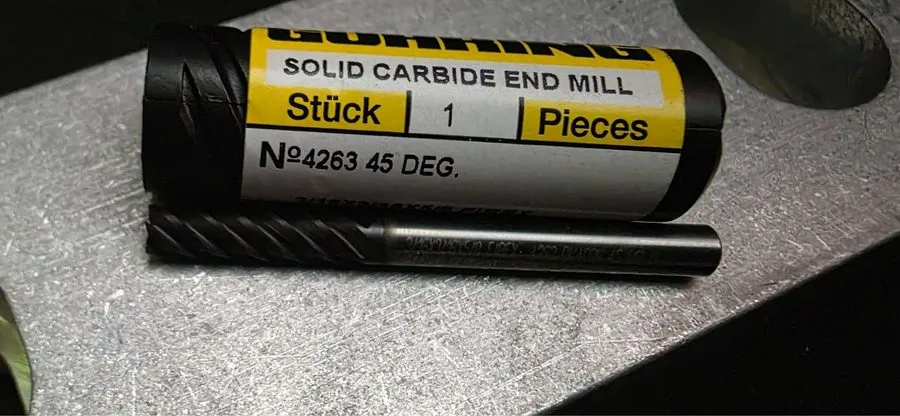 Режущий инструмент Niagara Cutter 62021 3/4" Shank 5-flute Carbide End MIll Micr — фото лота 1