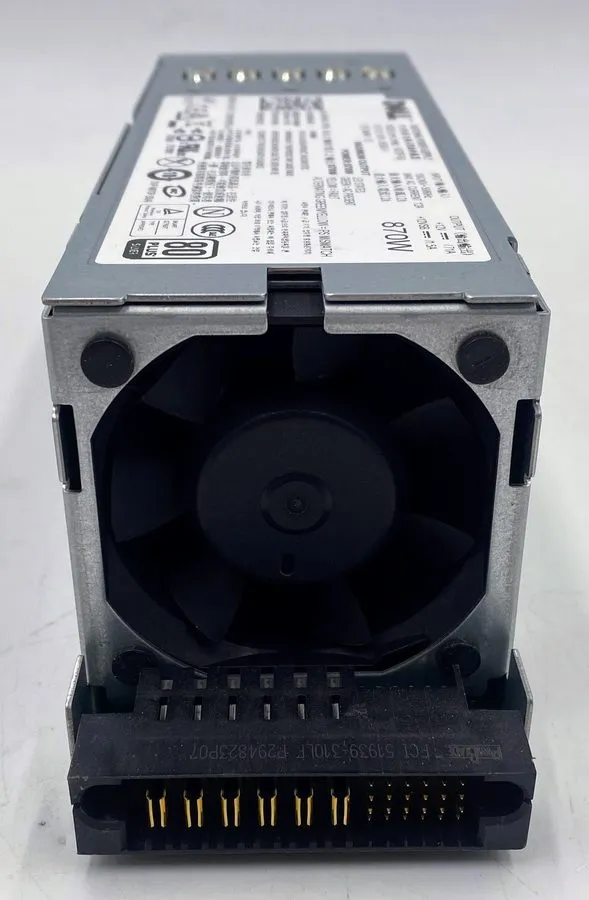 Блок питания DELL FU100 Poweredge R710/T610 570W Power Supply — фото лота 1