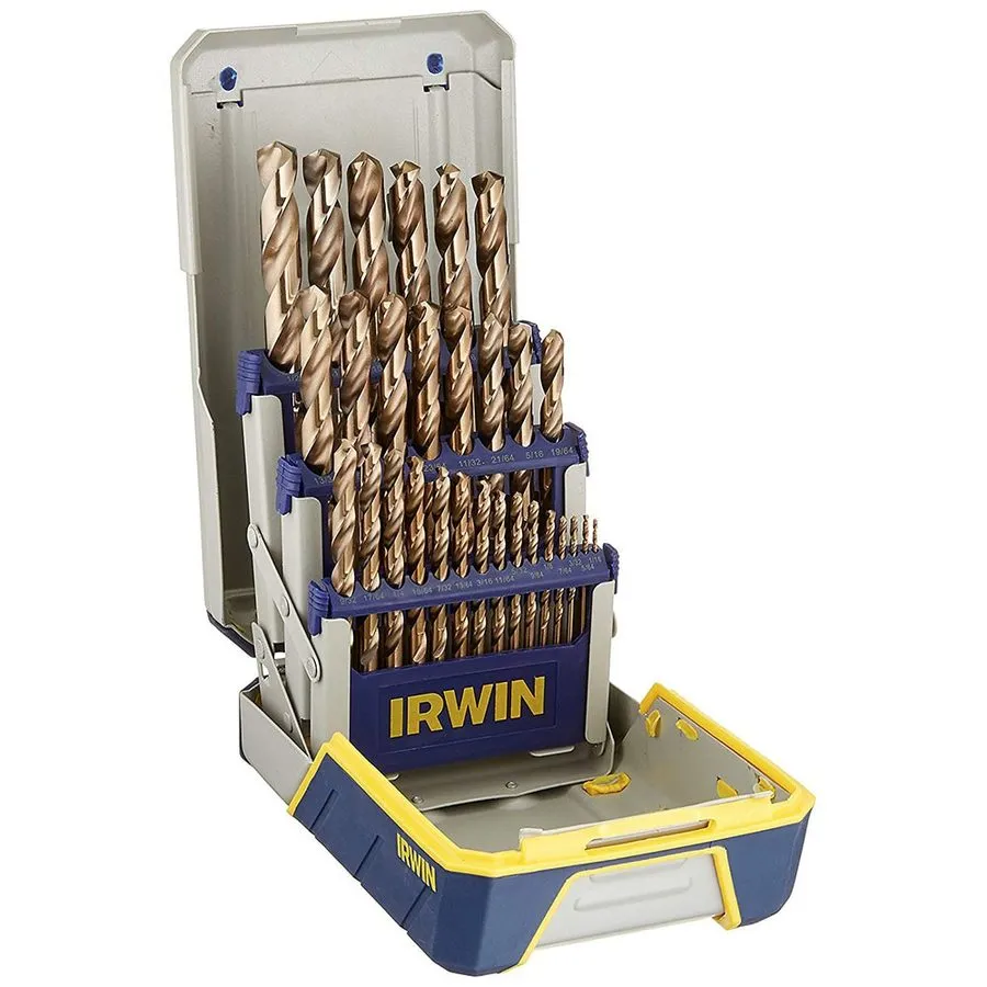 Режущий инструмент Irwin Hanson 3018002 Heavy Duty Cobalt Drill Bit Set M35 Hard
