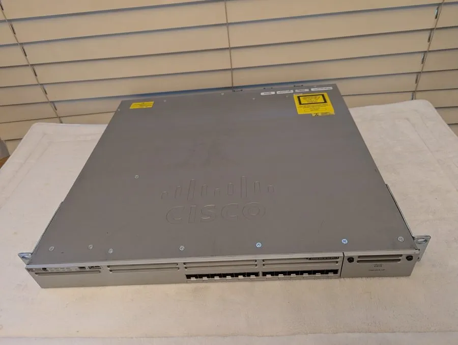 Коммутатор Cisco WS-C3850-12XS-E 12 Port 10/100/1000 Switch 1/10g SFP