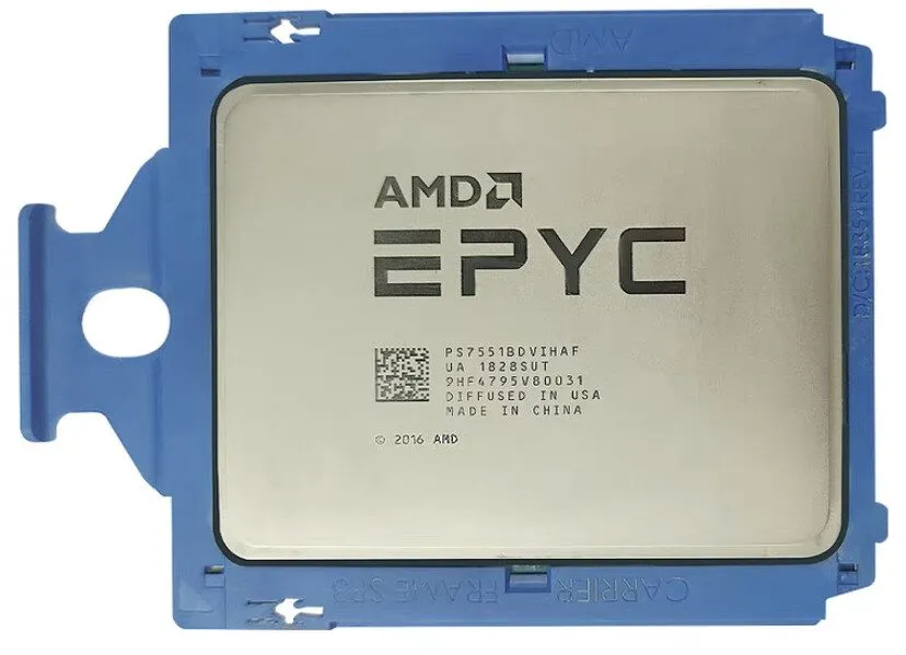 Модуль памяти Unlocked AMD EPYC 7551 32 core 64 threads 64MB 180W DDR4 SP3 CPU p