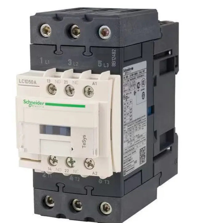 Контактор LC1D50ABD IEC Contactor, TeSys Deca, Nonreversing, 50A, 40HP at 480VAC