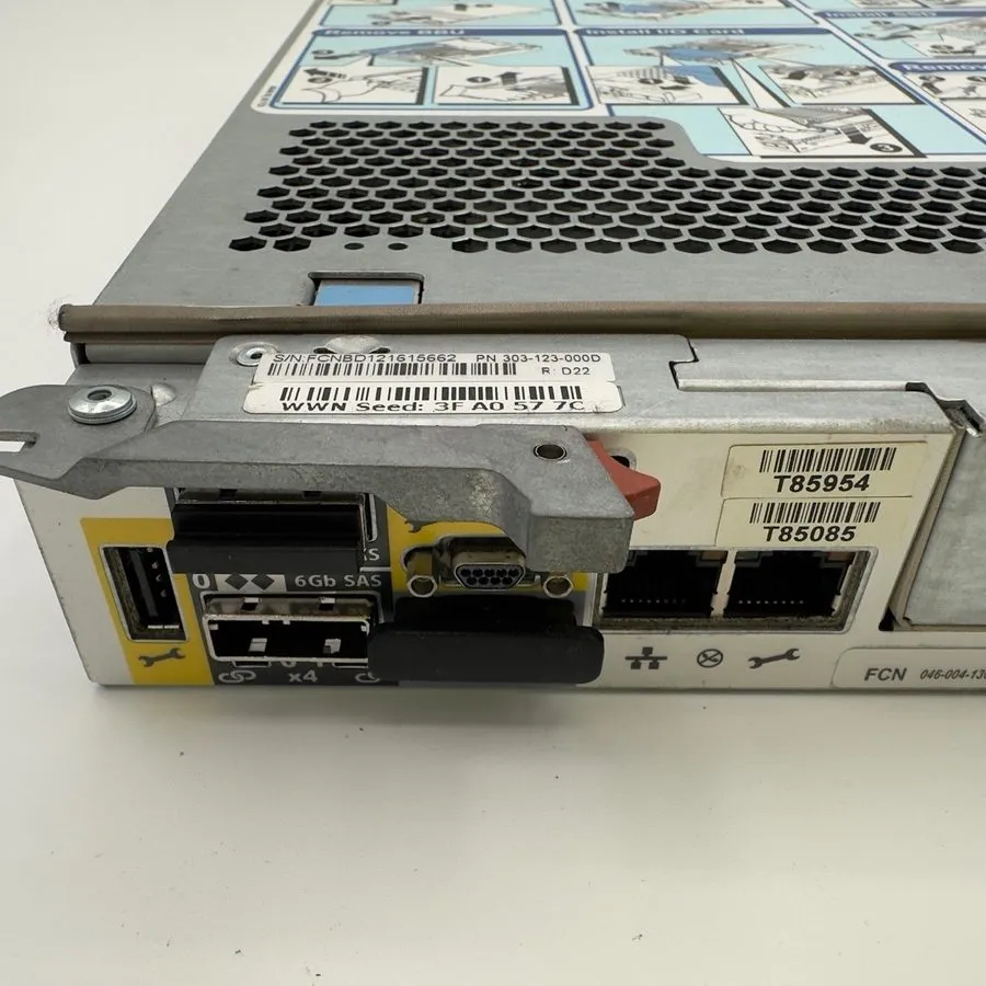 Контроллер СХД EMC VNXe3100 iSCSI Storage Processor 110-123-002D 8Gb ram 6Gb SAS — фото лота 2
