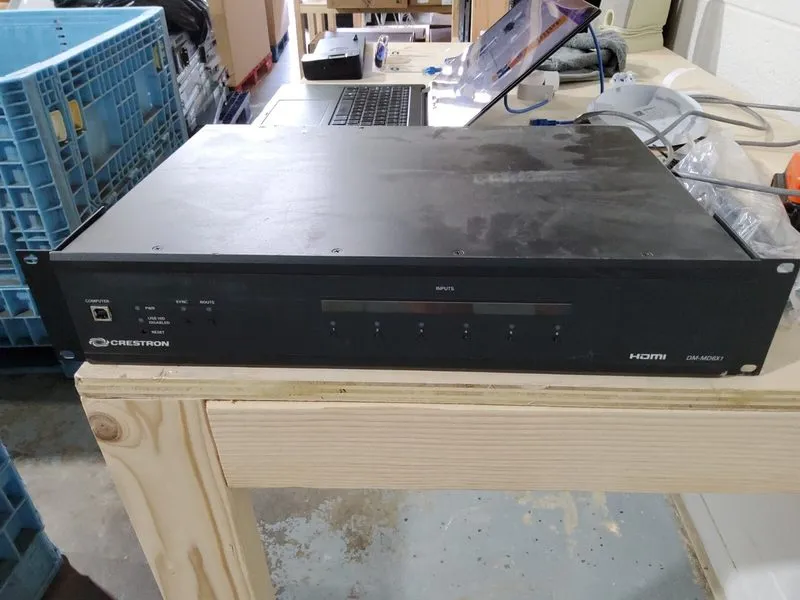 Матричный коммутатор Crestron DM-MD6X1 Digital Media HDMI Matrix Switcher