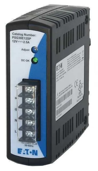 Блок питания Eaton Psg30e12sp Dc Power Supply, 100/240V Ac, 12V Dc, 30 W, 2.5 A, — фото лота 1