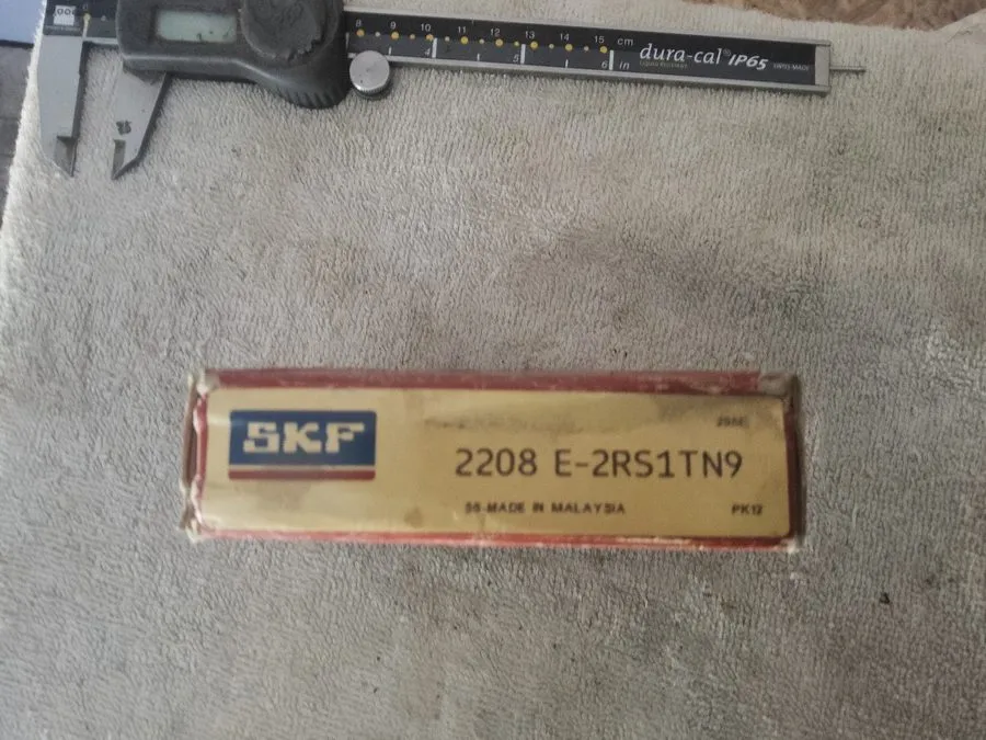 Подшипник 1X SKF 2203 E-2RS1TN9 self regulating ball bearing