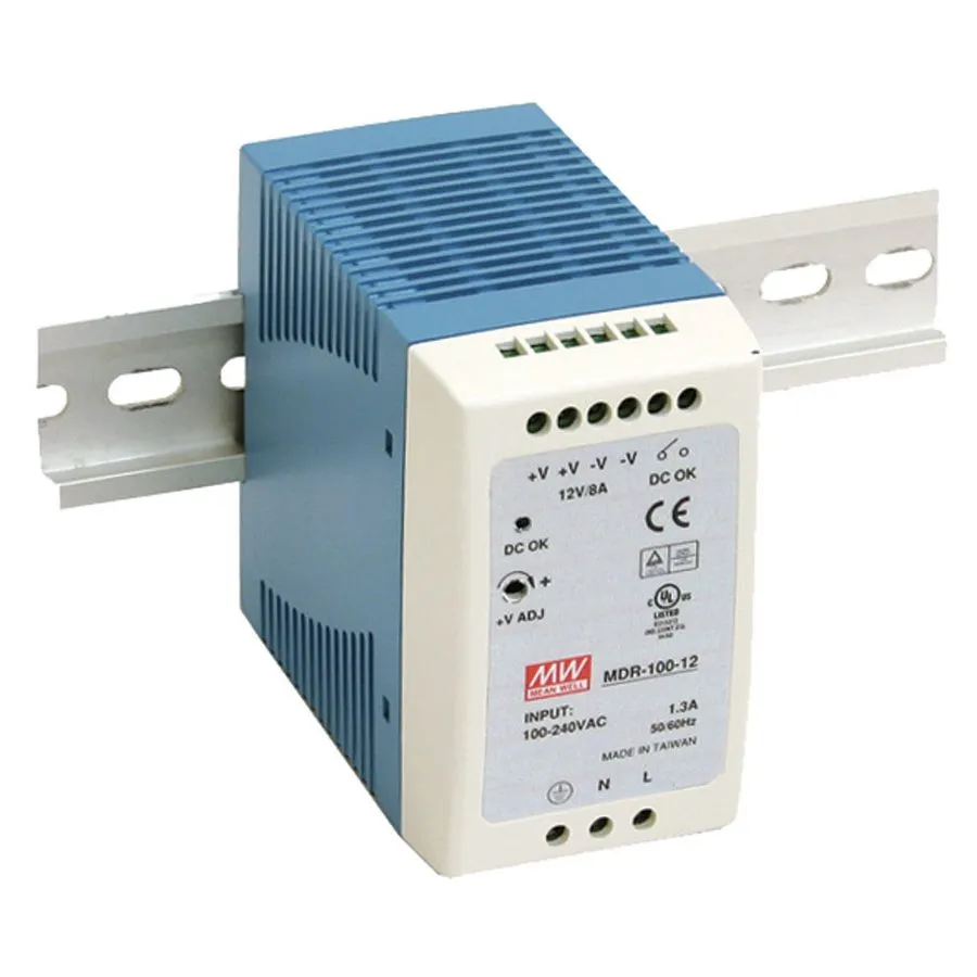 Блок питания MEAN WELL MDR-100-24 DIN Rail Power Supply 24VDC 4A 96W 85-264VAC