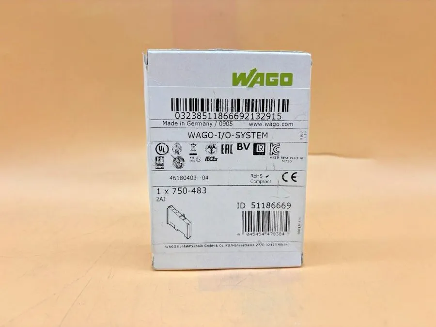 ПЛК WAGO 750-483 Module PLC