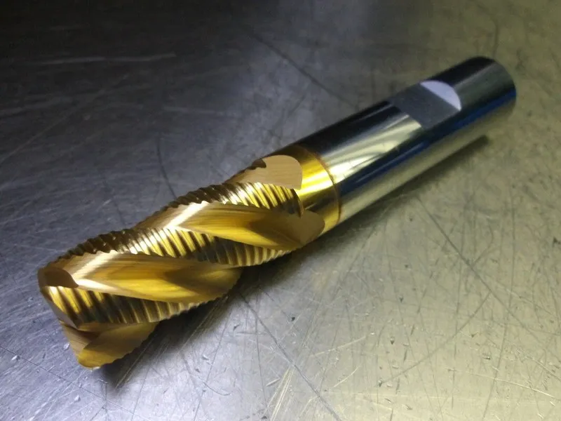 Режущий инструмент SGS 5/8" 5 Flute Carbide CR Endmill 5/8" Shank .09" R 37078 (