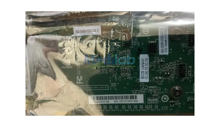 GPU-ускоритель NVIDIA QUADRO NVS 295 DCV-00649-N4-HF GRAPHICS CARD
