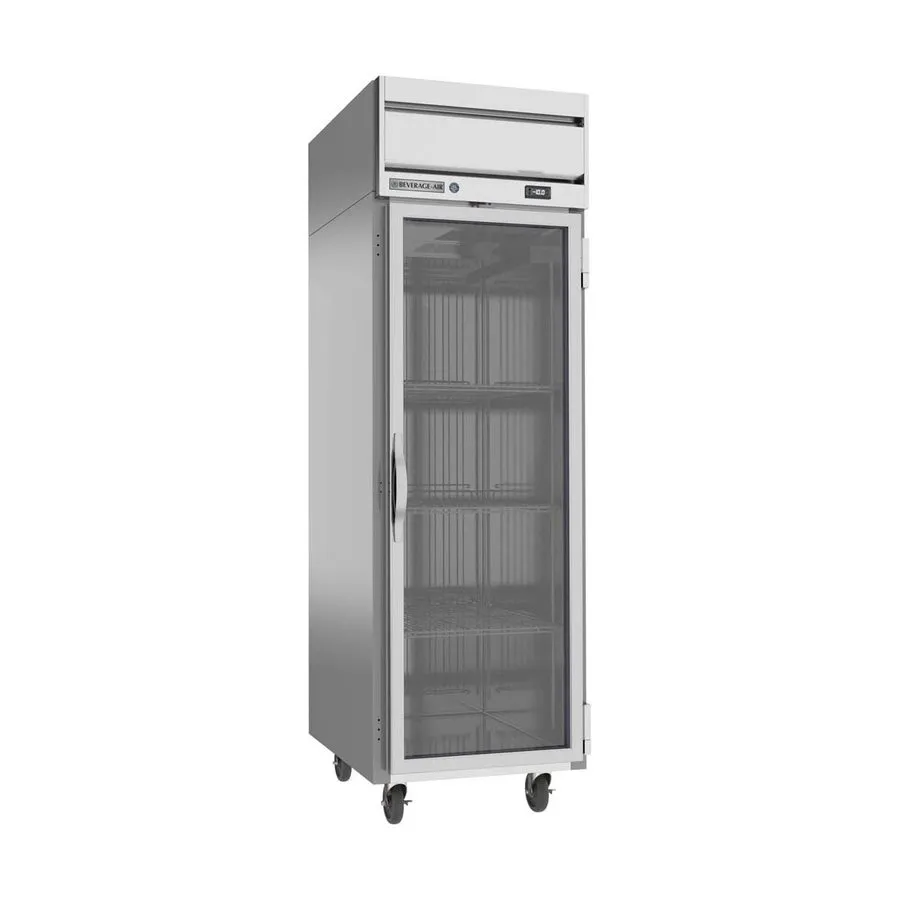 Холодильный шкаф Beverage Air HFS1HC-1G 26" 1-Glass Door Reach-In Freezer, Top M