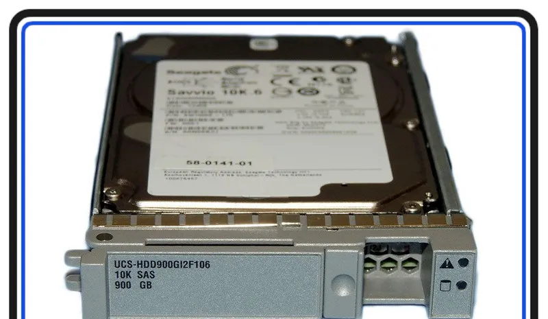 Жёсткий диск UCS-HDD900GI2F106 Cisco 900GB 10K 6Gbps SAS 2.5'' Hard Drive 800-35