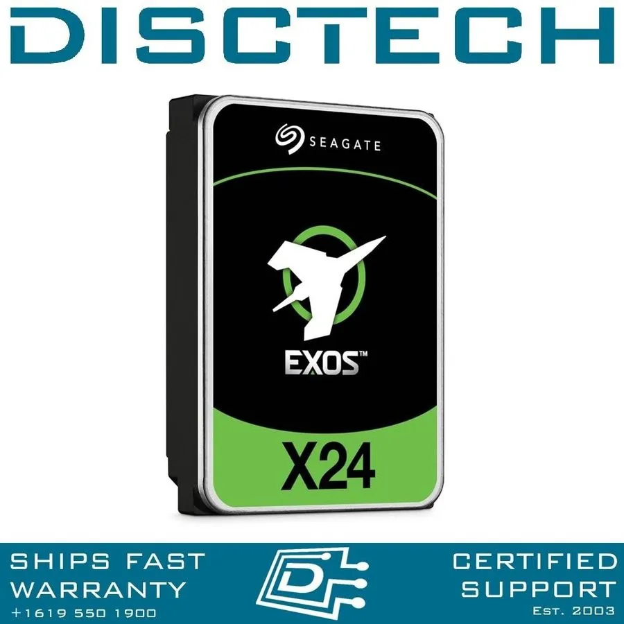 Жёсткий диск Seagate Exos X24 ST24000NM002H 24TB 7.2K RPM SATA 3.5" 512MB Hard d