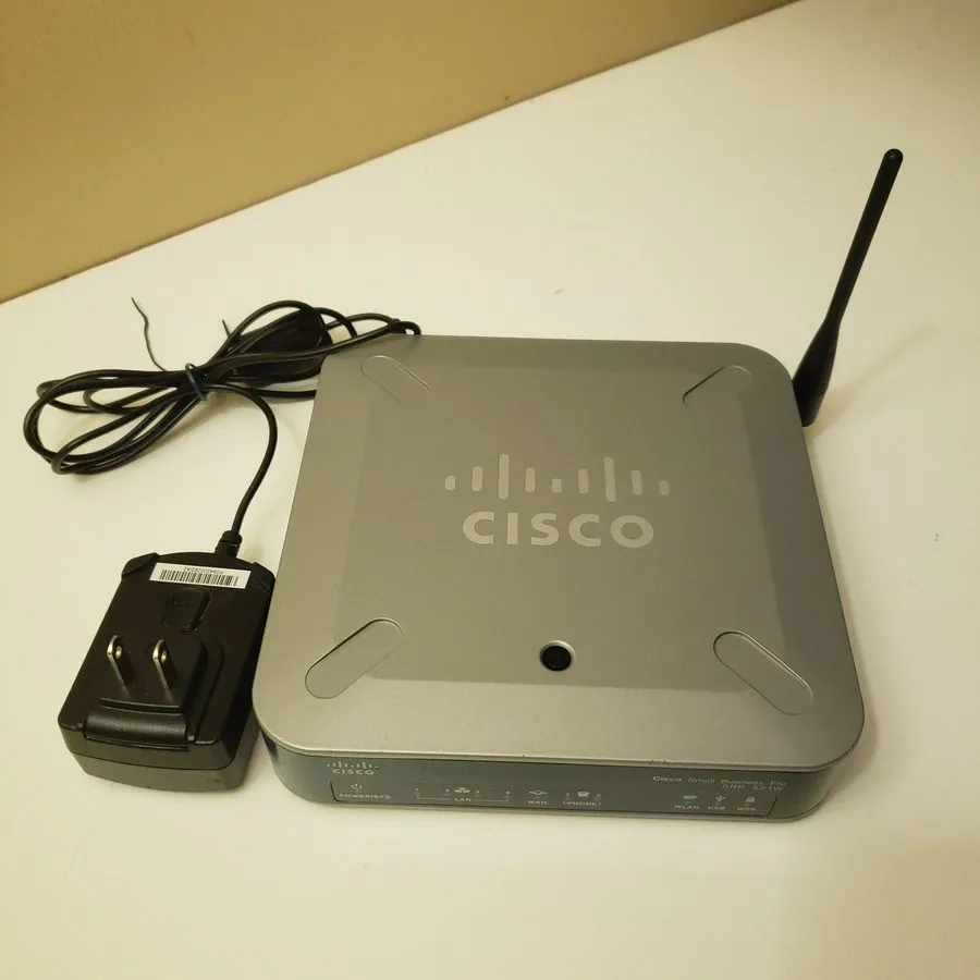 Маршрутизатор Cisco Small Business Pro SRP521W SRP500 Wireless Network Router — фото лота 1