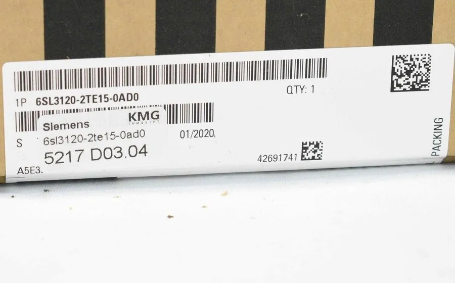Частотный преобразователь Siemens Sinamics DMM 5A/5A 6SL3120-2TE15-0AD0