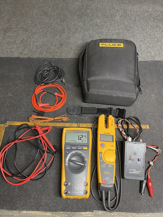 Тестер Fluke 179 True RMS Multimeter T5-600, Fluke Networks Micro Net Blink And