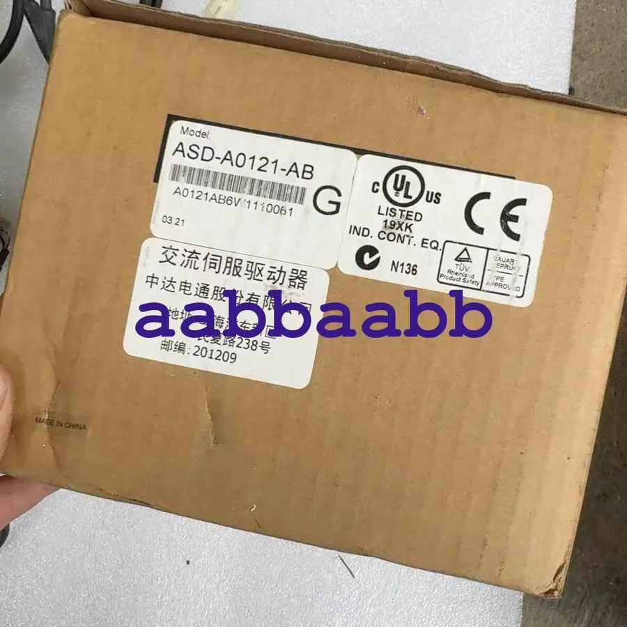 Сервопривод Delta AC Servo Drive 100W ASD-A0121-AB