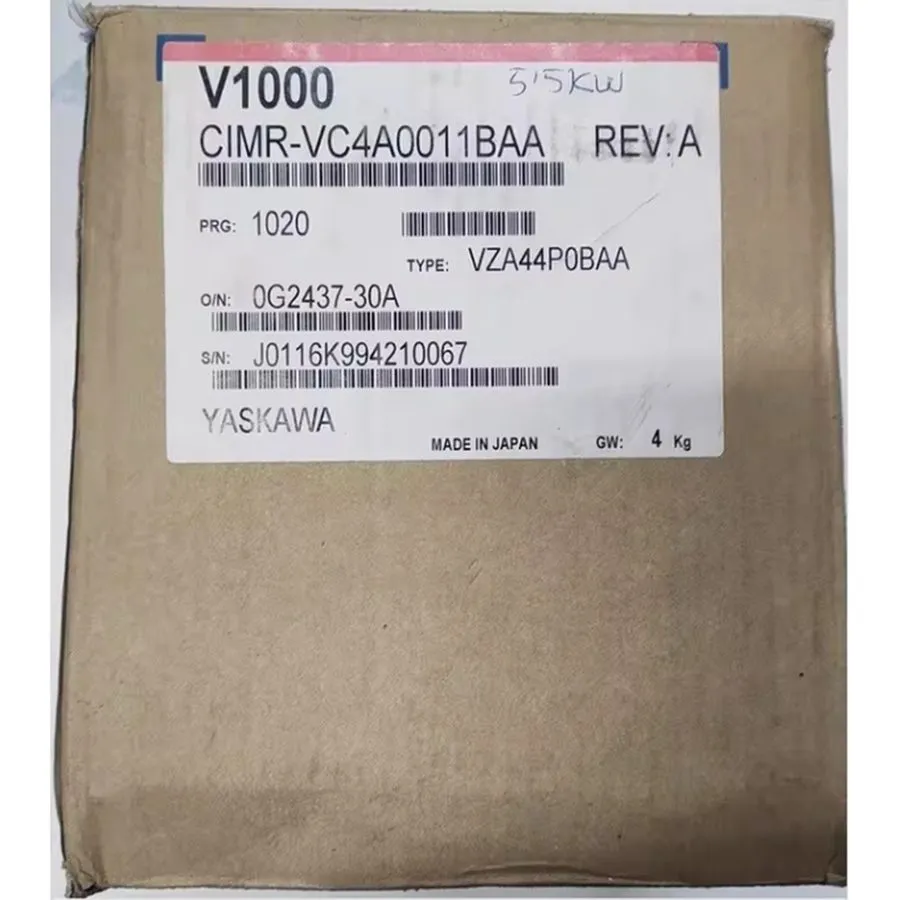 Частотный преобразователь CIMR-VC4A0011BAA Yaskawa V1000 INVERTER 3.7KW