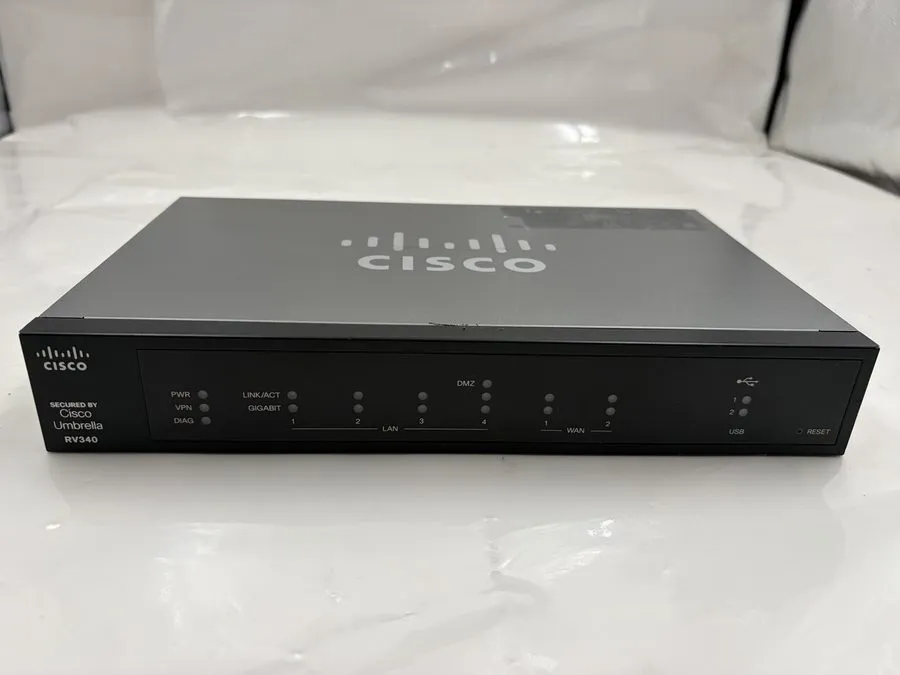 Маршрутизатор Cisco RV340 1000Mbps Dual WAN Gigabit VPN Router (RV340-K9-NA)