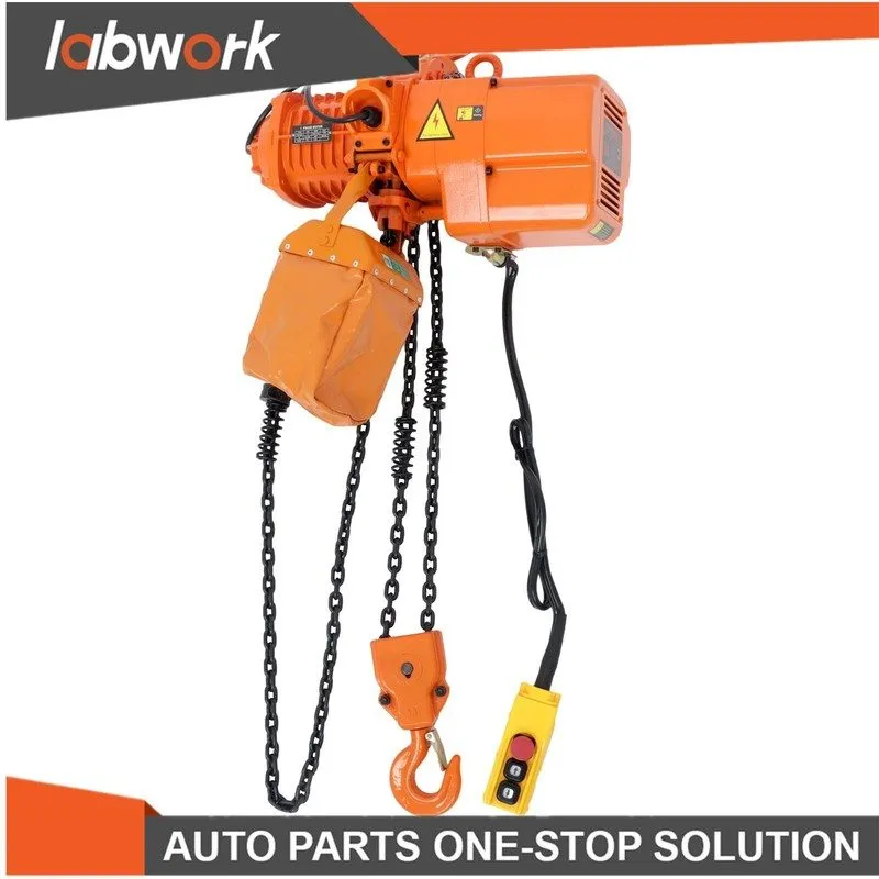 Таль Electric Chain Hoist G80 Chain 750W 1T/2200lbs 1.5m/5ft Wired Remote Contro — фото лота 2