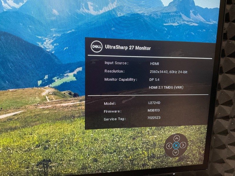 Монитор Dell UltraSharp U2724D 27" USB-C LED LCD Monitor QHD DELL-U2724D — фото лота 2