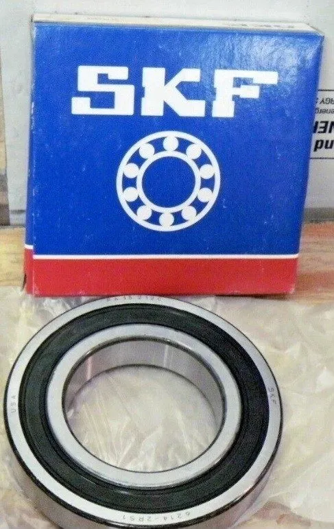 Подшипник SKF 6214-2RS1 Ball Bearing Single Row Deep Groove. Size: 70X125X24mm 6 — фото лота 1