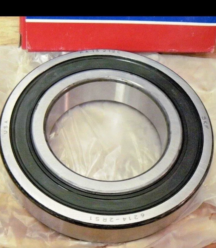 Подшипник SKF 6214-2RS1 Ball Bearing Single Row Deep Groove. Size: 70X125X24mm 6 — фото лота 2