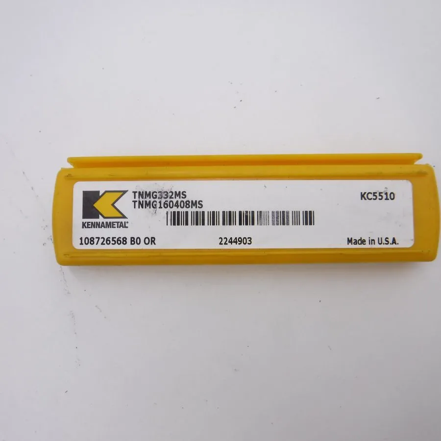 Режущий инструмент Kennametal TNMG160408MS KC5510 Carbide Inserts TNMG332MS Turn