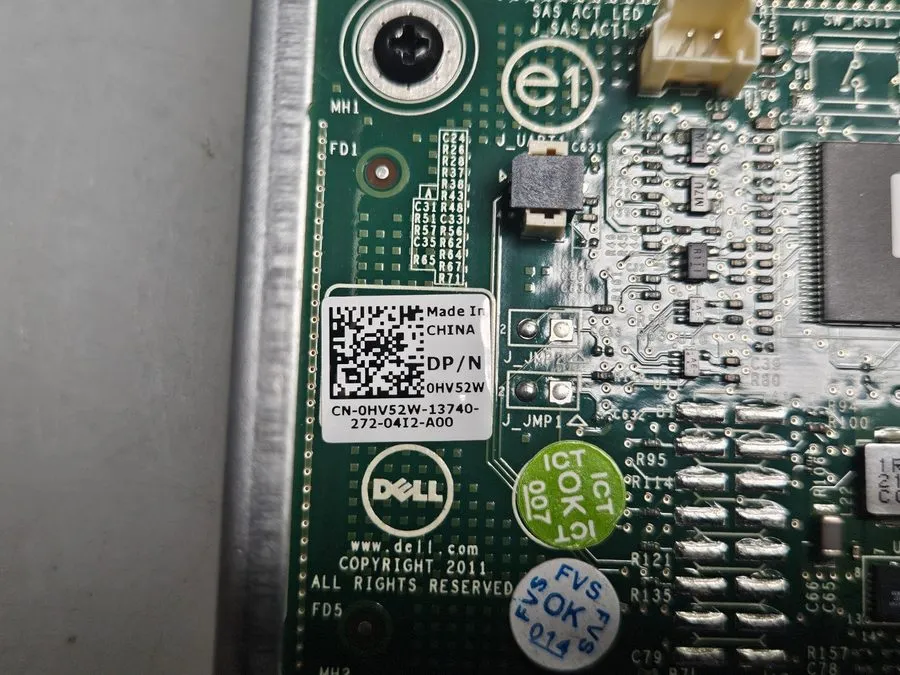 Контроллер Dell PERC H310 8-Port 6Gb/s SAS Adapter RAID Controller 0HV52W HV52W