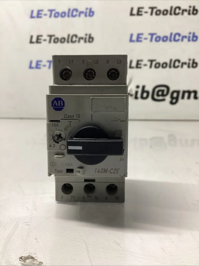 Автоматический выключатель Allen-Bradley 140M-C2E-C10 Motor Protection Circuit B — фото лота 2