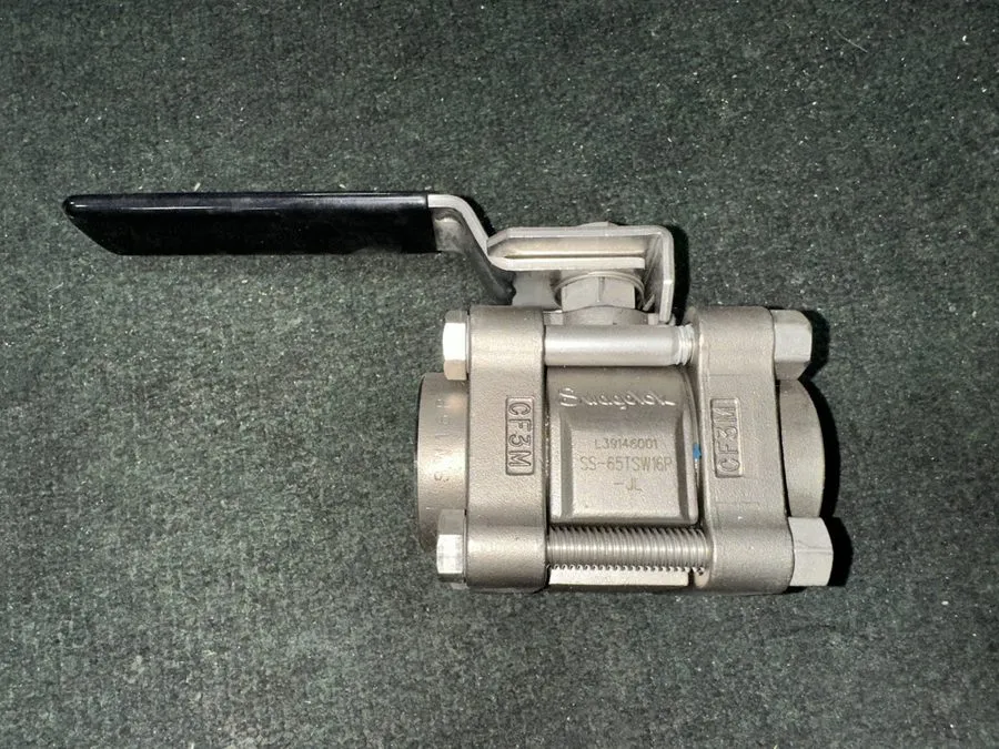 Клапан Swagelok SS-65TSW16P Stainless Steel 3-Piece 60 Series Ball Valve FNSP