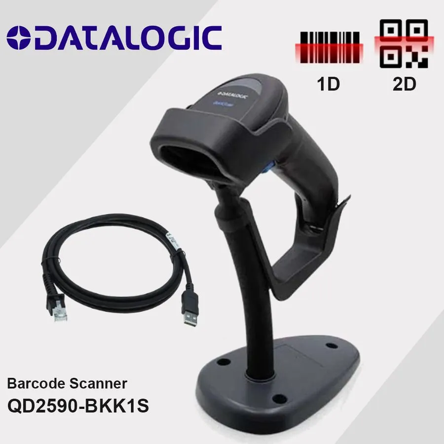Сканер штрих-кода Datalogic QuickScan QD2590-BKK1S 1D 2D Handheld Imager Barcode