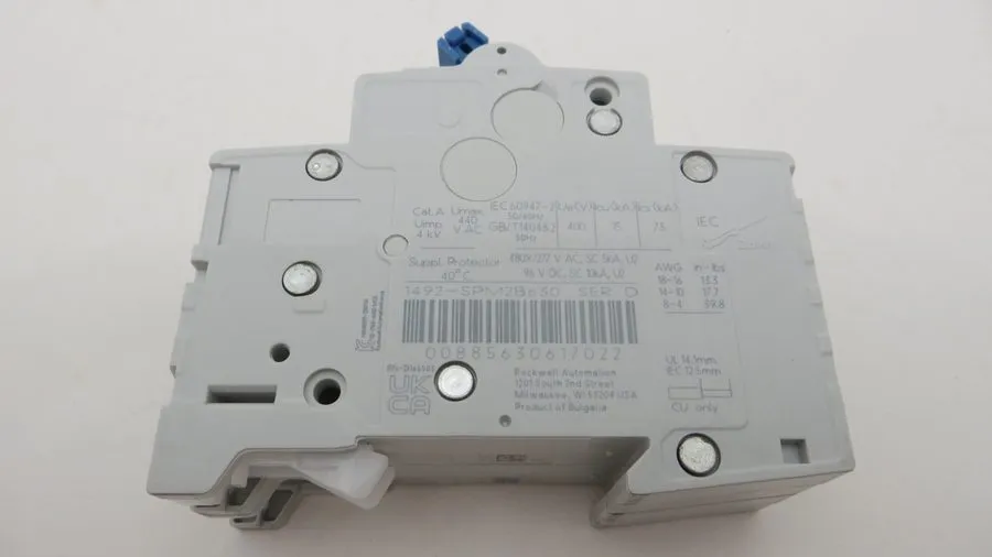 Клеммник Allen Bradley 1492-SPM2B100 Supplementary Protector 10A 2-Pole