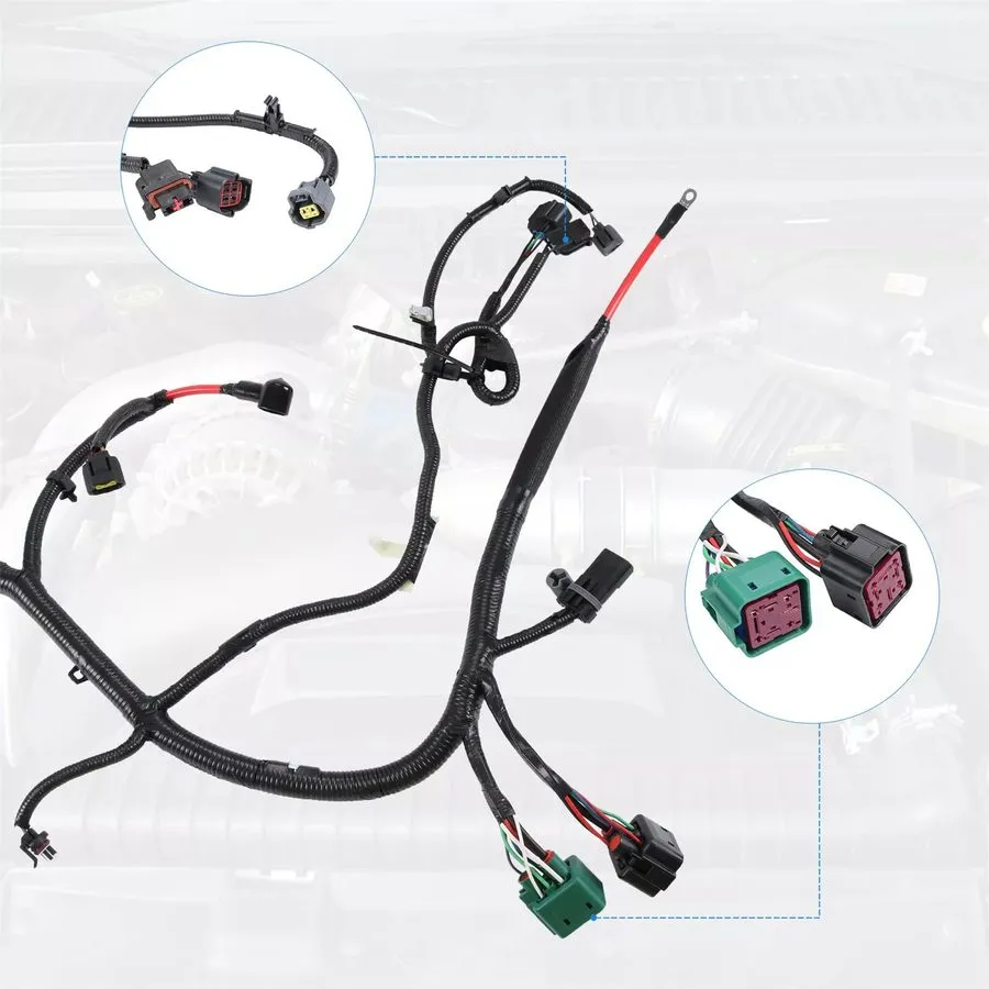 Жгут проводов Engine Wiring Harness 4C3Z-12B637-AA